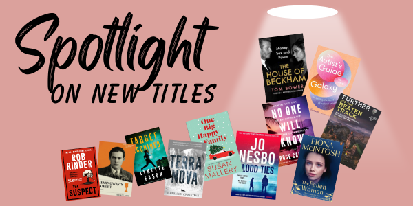 Spotlight on new titles, covers of books mentioned in article