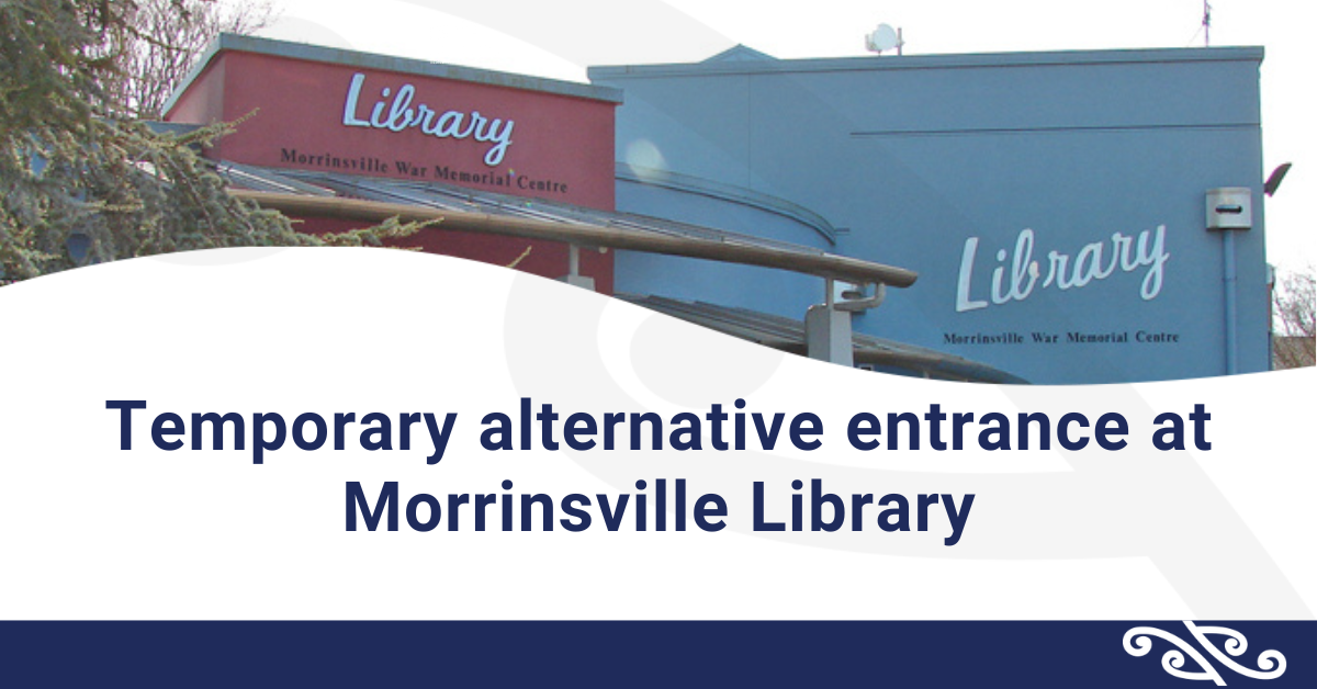 Alterations to Morrinsville Area Office and Library