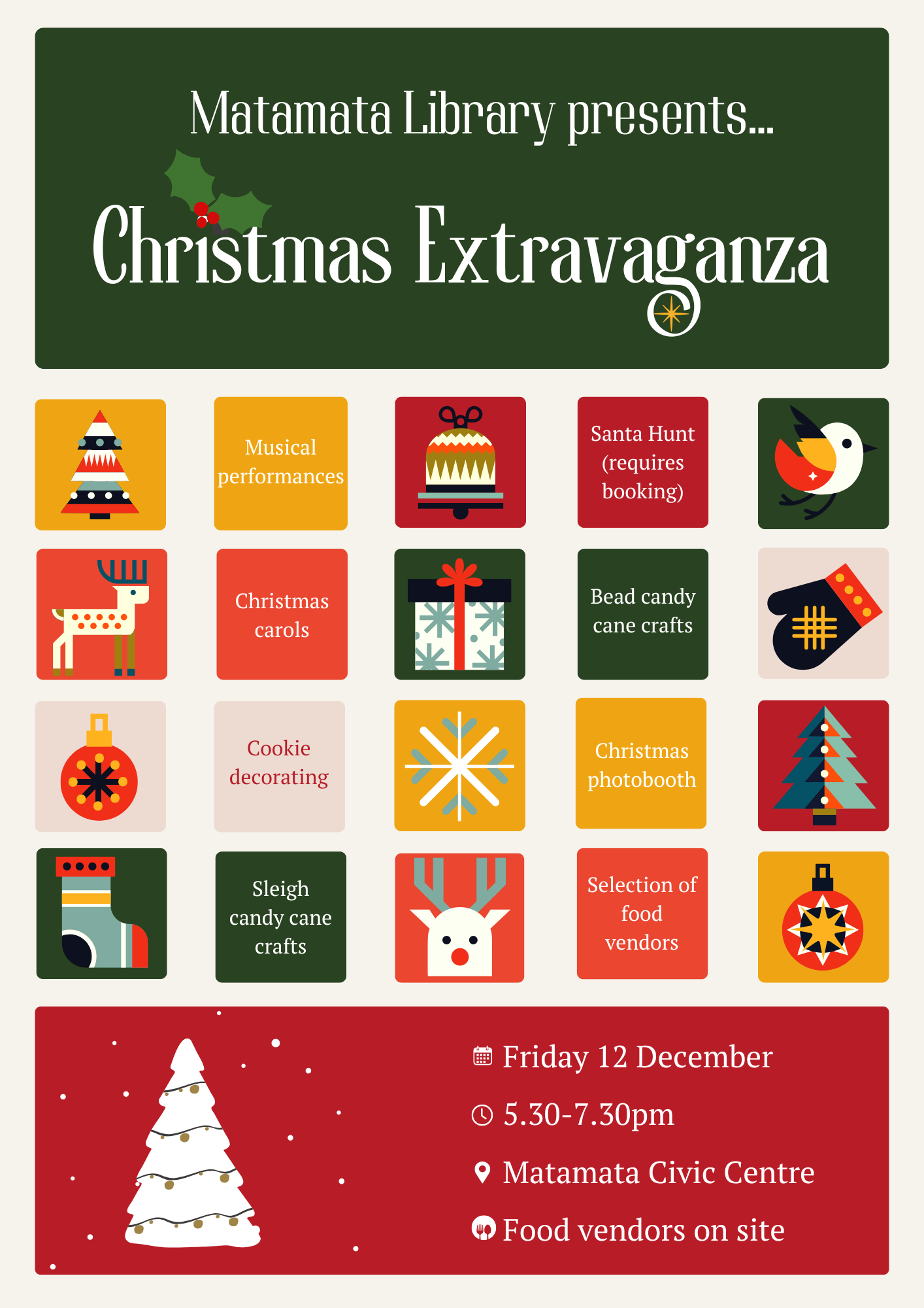 Christmas extravaganza 2025