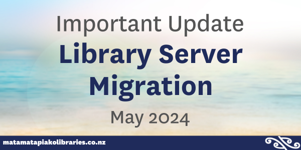 Important Update: Library Data Migration