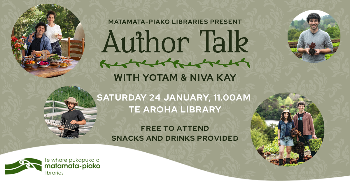 Author talk with Yotam & Niva Kay