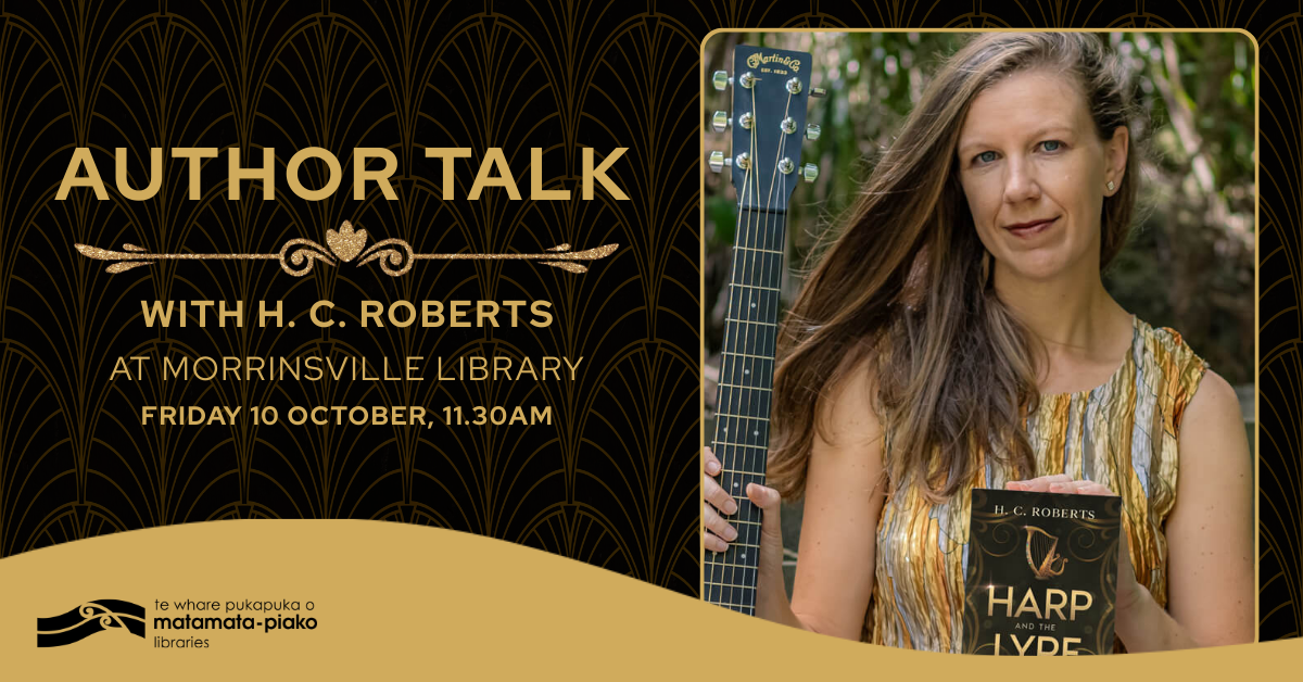 harp and the lyre author talk image