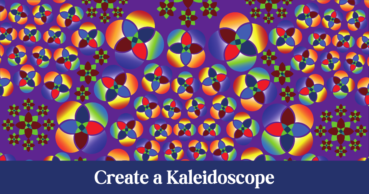 Te Aroha Library: Create a Kaleidoscope